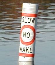 Slow-No-Wake Buoy