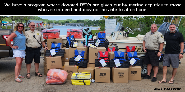 Marine PFD Donations