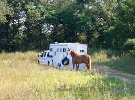 Equestrian Trail System Camper